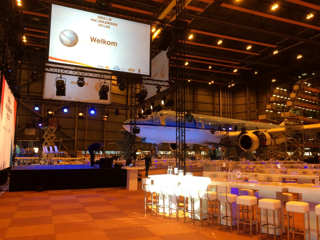 Ronnie Overgoor - Oranje Handelsmissiefonds 2015 - Hangar 12 - Schiphol